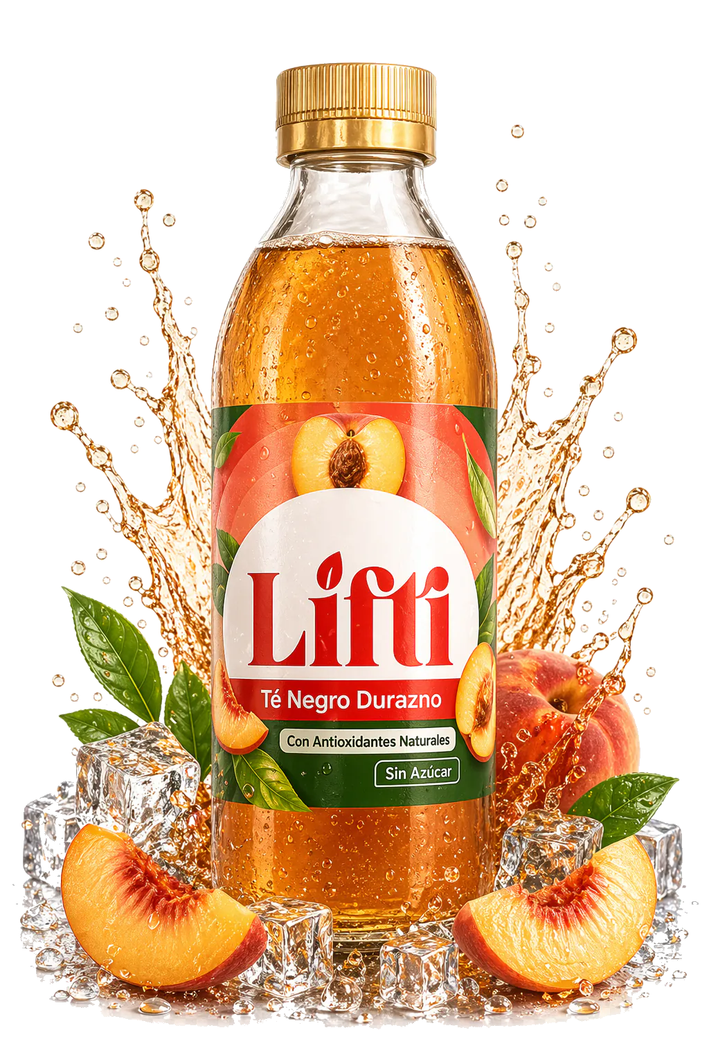 Lifti Té Negro Durazno